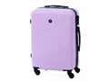 BERTOO Milano Hartschalenkoffer, 52 l, 24 Zoll, Helllila, mit 4 abnehmbaren 360°-Rollen und Zahlenschloss