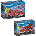 PLAYMOBIL 9463 9464 City Action 2er Set Leiterfahr - Schwarz