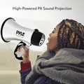 Pyle PMP23SL Megafon Grau 20 Watt Max Reichweite Bis 365 Meter Für Innen Außen