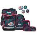 ergobag CUBO Schulrucksack-Set KorallBär, 5-teilig