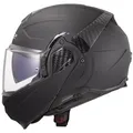 LS2 FF910 Advant II Solid 180° Flip Up Motorradhelm Cabriohelm matt black M
