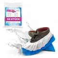 ARNOMED COVER Überziehschuhe, 9g, CPE/PP, blau 451-90 , 1 Packung = 50 Stück