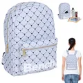 Rucksack Damen klein Damenrucksack Bench Daypack small 64158 2801 Mono Grau +e