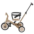 PETITE&MARS Multifunktionales 5-in-1-Dreirad Turbo * Fahrrad * Dreirad * Laufrad * Rutschauto * Lauflernfahrzeug (Lamas-Beige - Limitiert)