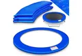 KIDUKU Trampolin-Randabdeckung mit Ø244 305 366 427cm, Trampolin Federabdeckung reißfest, Randschutz 100% UV-beständig