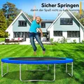 KIDUKU® Randabdeckung Ø305 cm Federabdeckung Randschutz Umrandung für Trampolin
