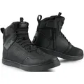 SHIMA Rebel 2.0 perforierte wasserdichte Motorrad Schuhe, schwarz, Größe 41 für Männer