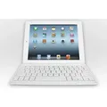 Logitech Ultrathin Magnetic Clip-On Tastatur Cover für iPad 4/ iPad 3/ iPad 2 W - Weiß