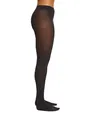 ESPRIT Damen Strumpfhose Cotton W Ti Baumwolle einfarbig 1 Stück, Schwarz Black 3000, 36-38