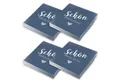 itenga Papierserviette itenga 80x Serviette Schön dass du da bist dunkelblau Set