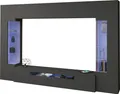 Wohnwand "New Egypt", (4 St Breite 290cm), bestehend aus 2 Stauraumvitrinen, 1 Lowboard, 1 Hängeschrank, anthrazit matt B/H/T: 290 cm x 191,2 cm x 40 cm