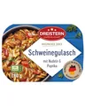 DREISTERN Schweinegulasch 280g I Mit Nudeln & Paprika I Herzhaftes Fertiggericht