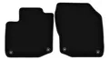 Fußmatten Automatten Vorne Velours Schwarz für Honda Civic IX 2012-