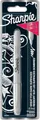 Sharpie Marker Sharpie PermMarker F Metallic Silber 1er