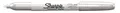 3501179860046 Marker permanentny okrągły srebrny Sharpie F PAPERMATE 1986004 NEW