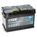 Exide EA722 Premium Carbon Boost 12V 72Ah 720A Autobatterie