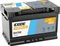 Autobatterie Exide EA722 12V 72Ah 720A Starterbatterie