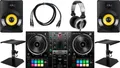 Genialer Inpulse 500 DJ-Controller im Set mit Lautsprecher, Kopfhörer und Kabel