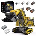 Mould King Technik Ferngesteuerter Liebherr R 9800 Bagger 17070 - Bronze
