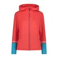 CMP Woman Jacket FIX Hood campari (C653) 42