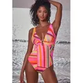 Bruno Banani Badeanzug mit edlem Zierring orange 36