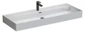 Aqua Bagno Loft Air Keramik Waschbecken 120cm Möbel-Waschtisch