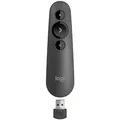 Logitech Presenter 500s, Bluetooth, 20m Reichweite, Roter Laser, USB-Empfänger