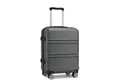 KONO Hartschalen-Trolley mit TSA-Schloss - Reisekoffer und Rollkoffer in einem