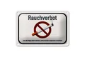 Blechschild Hinweis 18x12 cm Rauchverbot lass Kippe lieber Deko Schild
