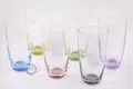 TRINKGLAS 350 ml VIVA COLORI 6 STÜCK BOHEMIA CRISTAL LONGDRINKGLAS GLAS
