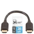 HDMI Kabel kurz 20cm Ethernet UHD High Speed 4k 3D HD PS4 UHD ARC Switch TV PC