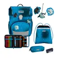 Scout Neo Schulranzen-Exclusiv Set Safety Lights Polar Blue