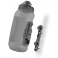 FIDLOCK Trinkflasche Twist bottle 750 compact + bike base transparent/black