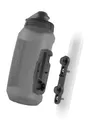 Fidlock TWIST bottle 750 compact + bike base – 750 ml Fahrrad Trinkflasche mit magnet-mechanischem Flaschenhaltersystem, inkl. Halterung, BPA-frei & spülmaschinengeeignet, Farbe Smoke