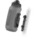 Wasserflasche Twist 750ml Schwarz/Transparent+Angriff für Fahrrad FL-TS-09676 (
