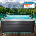 Whirlpool MSpa Oslo 6 Personen mit fester Außenwand 160x160x65cm In-Outdoor Pool