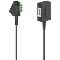 Hama Verlängerungskabel, TAE-U-Stecker - TAE-U-Kupplung, 10 m (00201102) Telefonkabel