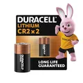 DURACELL CR2 (2 Stück) CR 2 High Power Lithium Batterie 3 V (CR15H270)