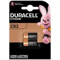 kQ Duracell Batterie Lithium CR2 CR17355 3V 900mAh 2er Blister
