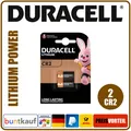 2x Duracell Lithium Spezialbatterie CR2 (2 Stück)