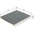 Bosch 1 987 432 543 Filter Innenraumluft für VW SEAT AUDI SKODA Pollenfilter