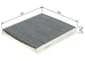 BOSCH Innenraumfilter Pollenfilter Filter Innenraumluft 1 987 432 543