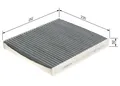 BOSCH Filter, Innenraumluft 1 987 432 543 für SEAT VW AUDI SKODA MAN CUPRA