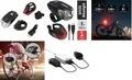 Ansmann Fahrradbeleuchtung Set Fahrradlicht Set (1600-0254)