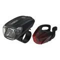 Ansmann Fahrradbeleuchtungs-Set, LED-Frontscheinwerfer und LED-Rückleuchte, StVO