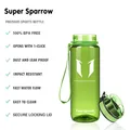 Tritan Trinkflasche 500ml BPA-frei Super Sparrow Sport Wasser Fahrrad Fitness