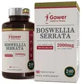 GH Weihrauchkapseln 2000mg | Indischer Weihrauch 5:1 Extrakt | 240 Vegetarische Boswellia Serrata Kapseln für Die Gelenke | Hergestellt in ISO-Zertifizierten Betrieben | Gentechnik- & Glutenfrei