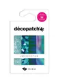TD927C  Assortiment de 4 papiers Foil avec dorure à chaud  papier déco Noël  ...