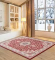 OTTO home Wollteppich Oriental D1, rechteckig, Höhe: 10 mm, reine Wolle, Orient-Optik, Wohnzimmer
