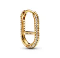 Pandora Paar Ohrhänger PANDORA ME Link Ohrring für Damen mit Zirkonia, gold